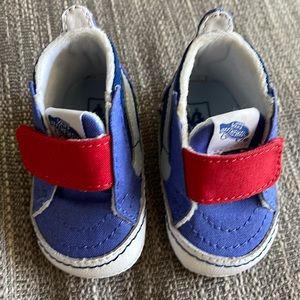 Red White and Blue Vans